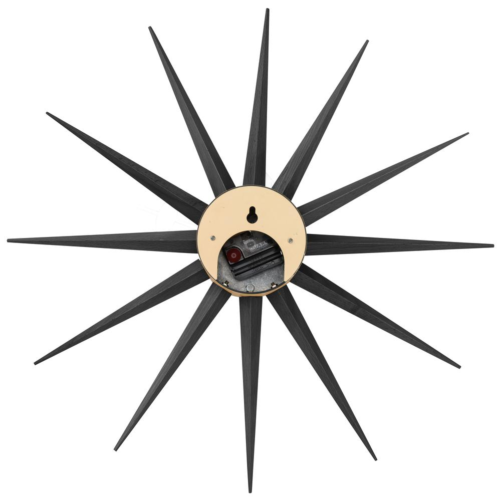 Maxi Modern Design Colorful Star Silent Non-Ticking Wall Clock