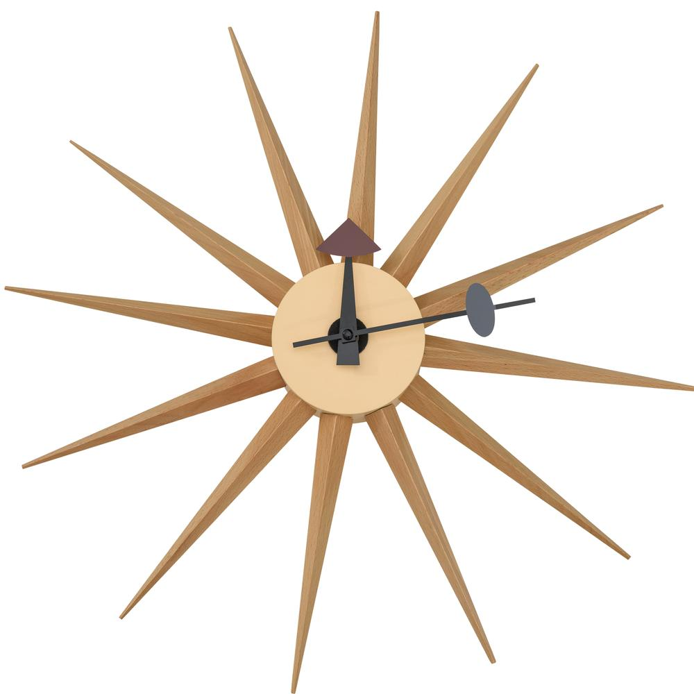 Maxi Modern Design Colorful Star Silent Non-Ticking Wall Clock