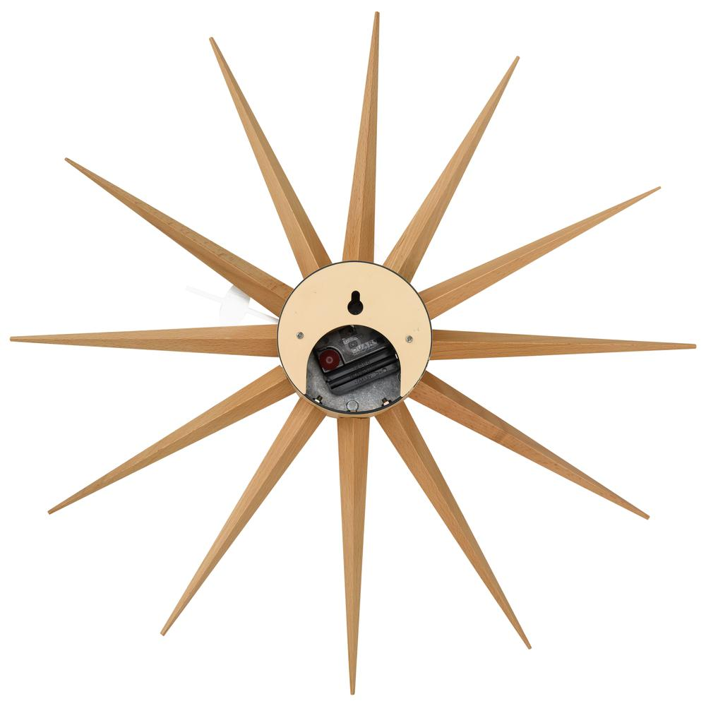 Maxi Modern Design Colorful Star Silent Non-Ticking Wall Clock