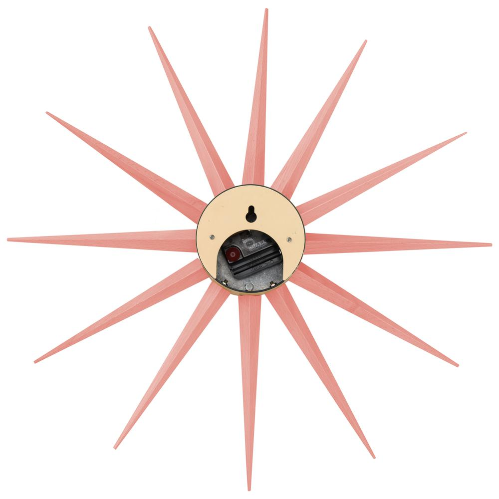 Maxi Modern Design Colorful Star Silent Non-Ticking Wall Clock