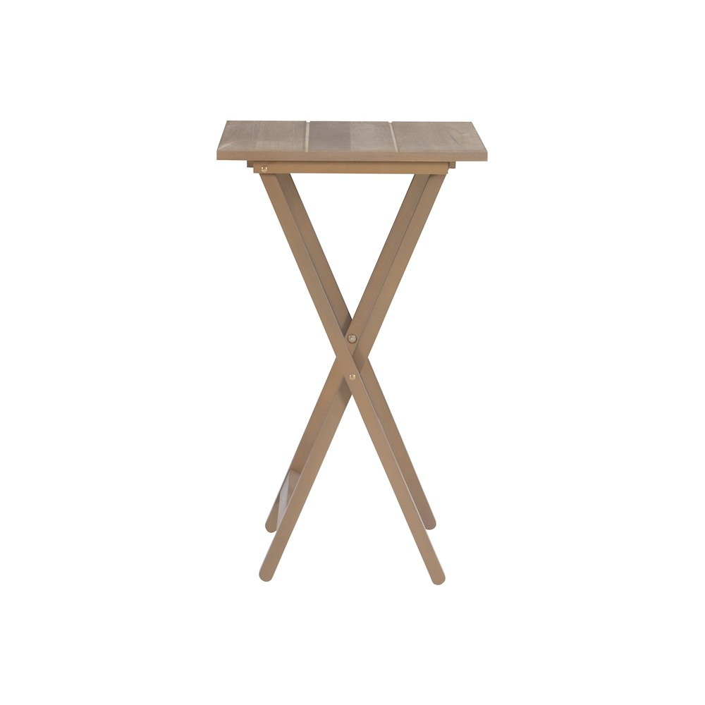 Driftwood Acacia Tray Table Set