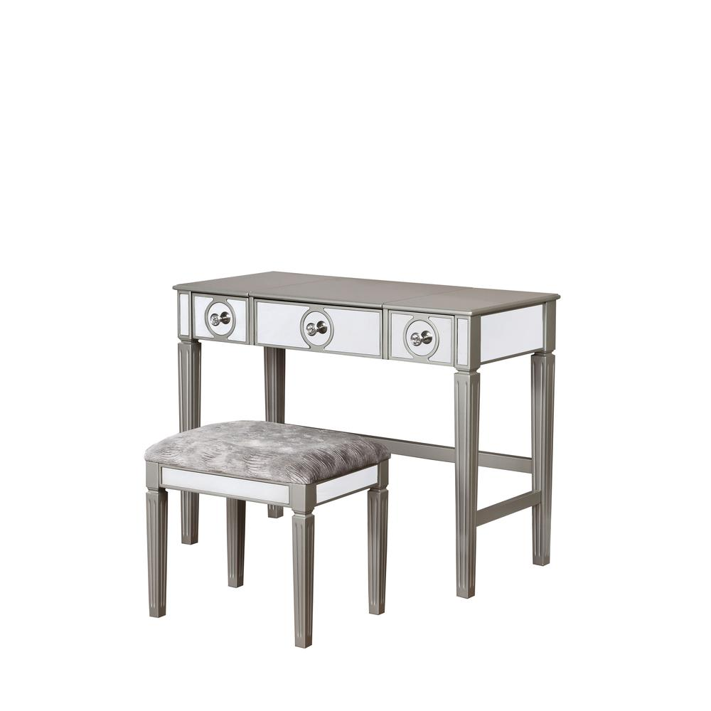 Madison Silver Vanity Set