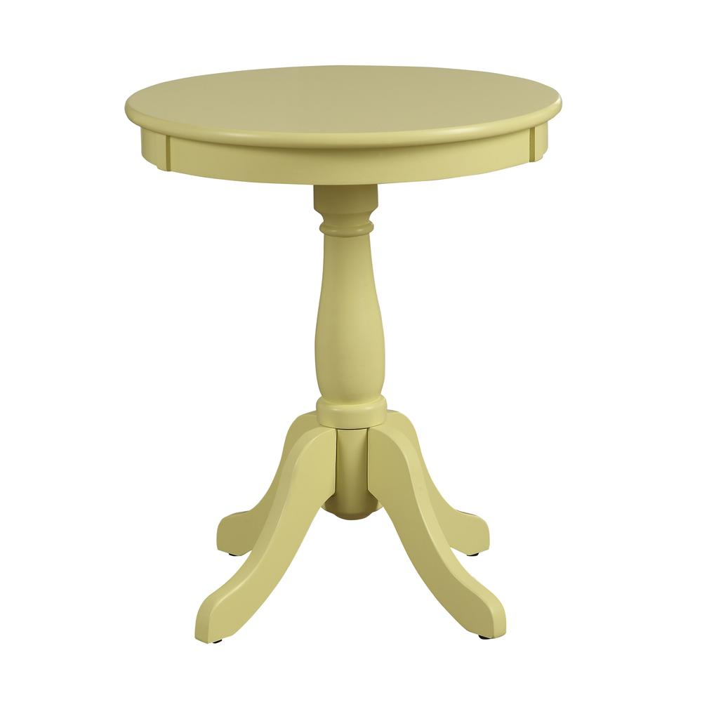 Alger Side Table, Light Yellow