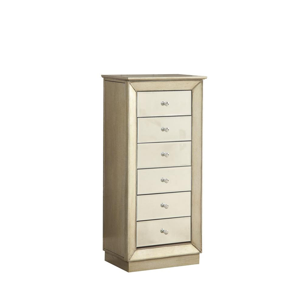 Talor Jewelry Armoire, White