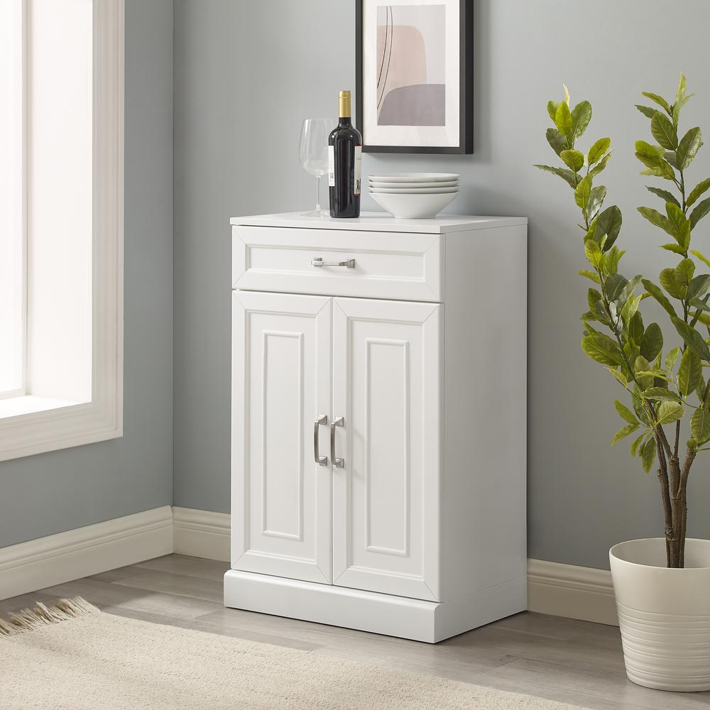 Stanton Storage Cabinet White