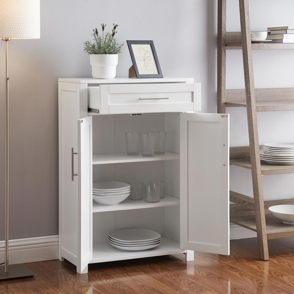 Savannah Storage Cabinet White