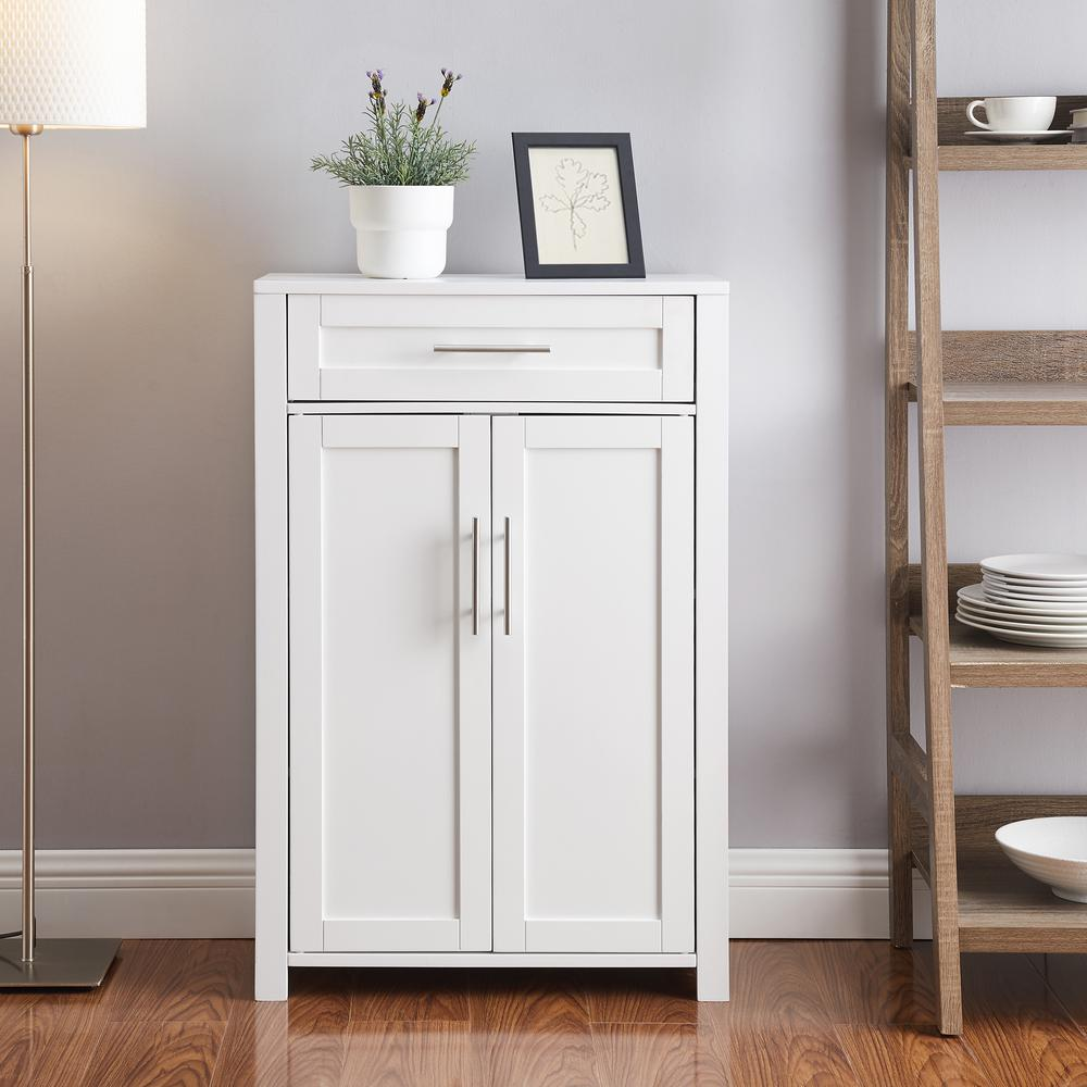 Savannah Storage Cabinet White