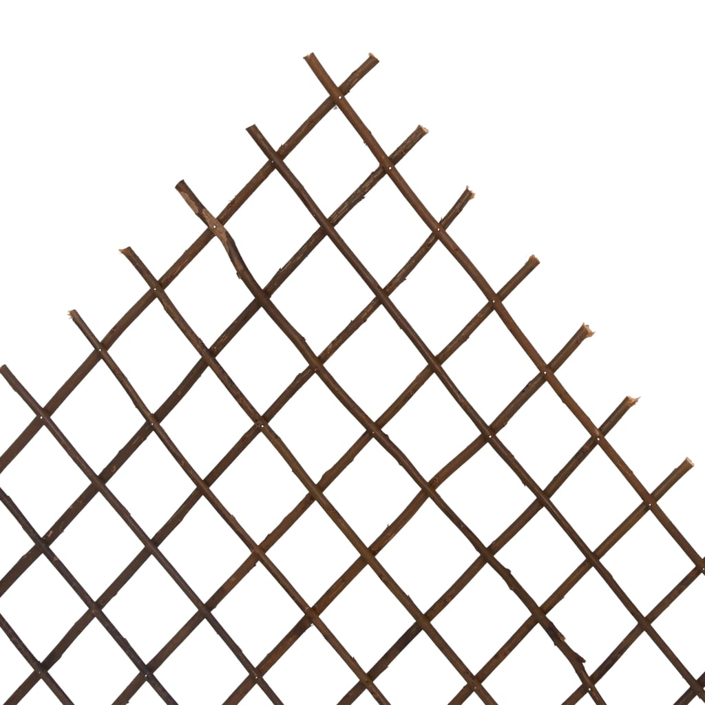 vidaXL Garden Trellis Fences 5 pcs 66.9"x41.3" Willow