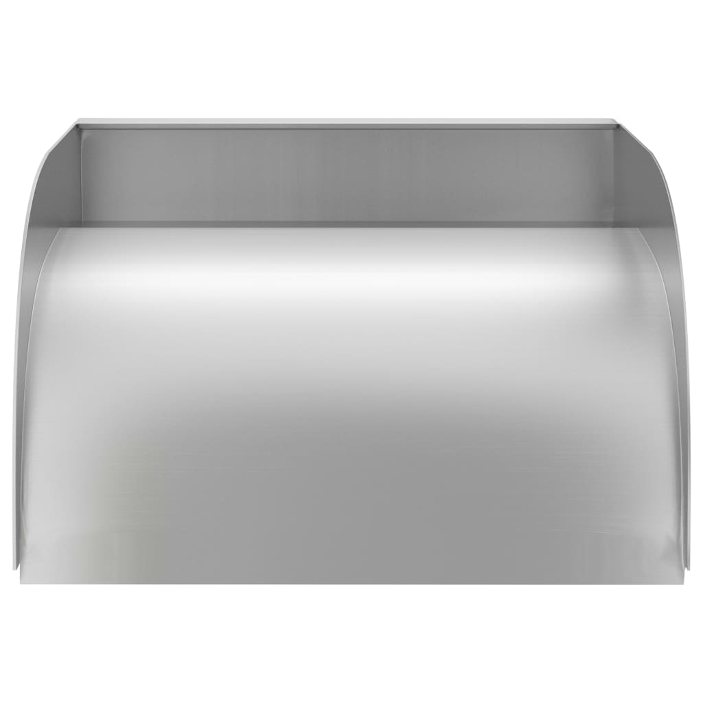 vidaXL Waterfall 11.8"x13.4"x5.5" Stainless Steel 304