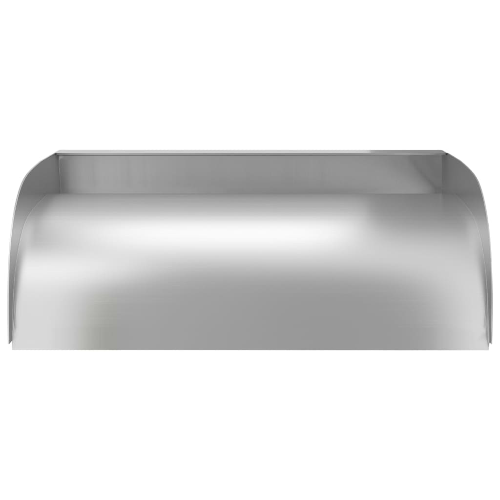 vidaXL Waterfall 17.7"x13.4"x5.5" Stainless Steel 304