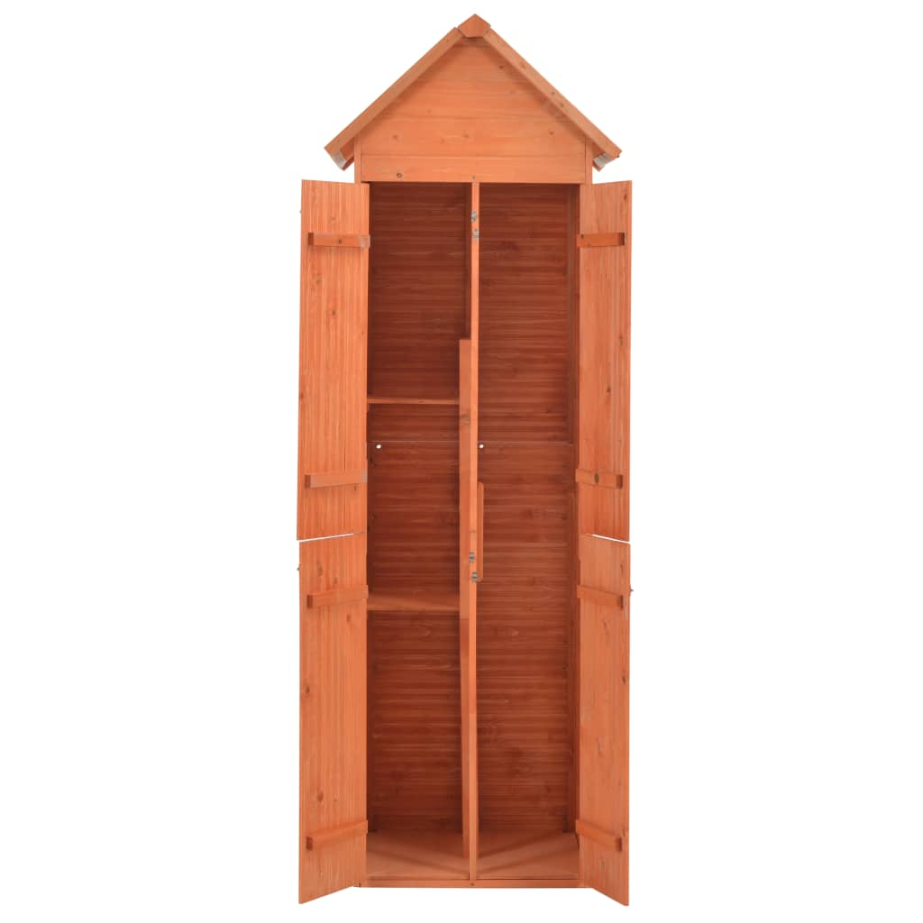 vidaXL Garden Storage Shed 28"x23.6"x83.9" Wood