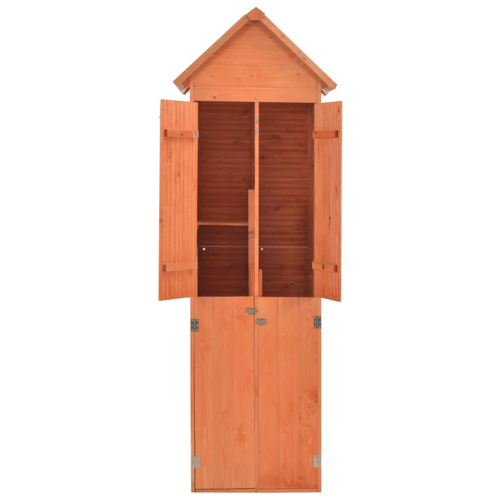 vidaXL Garden Storage Shed 28"x23.6"x83.9" Wood