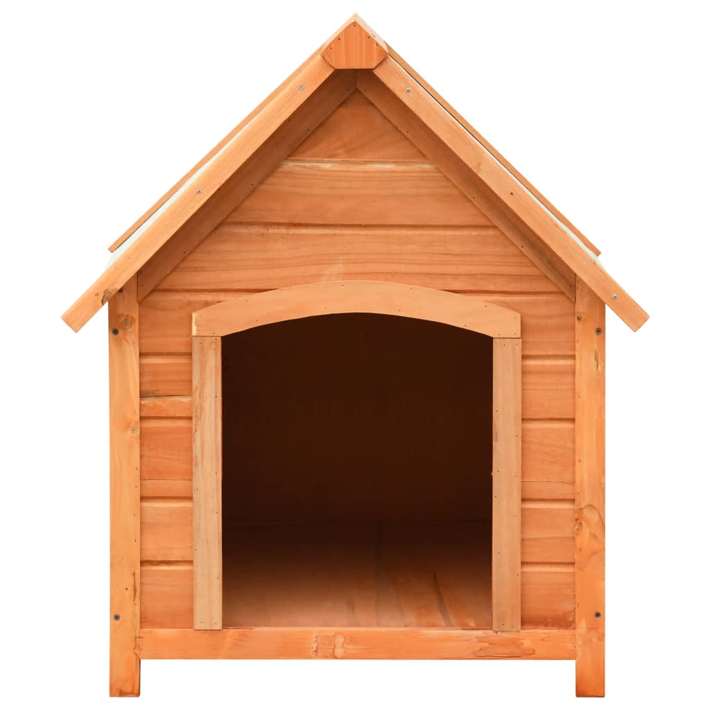 vidaXL Dog House Solid Pine & Fir Wood 28.3"x33.5"x32.3"