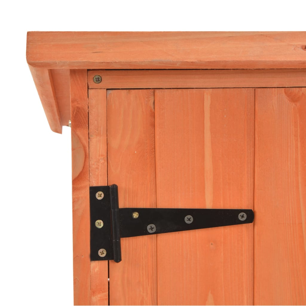 vidaXL Garden Storage Shed 47.2"x19.6"x35.8" Wood