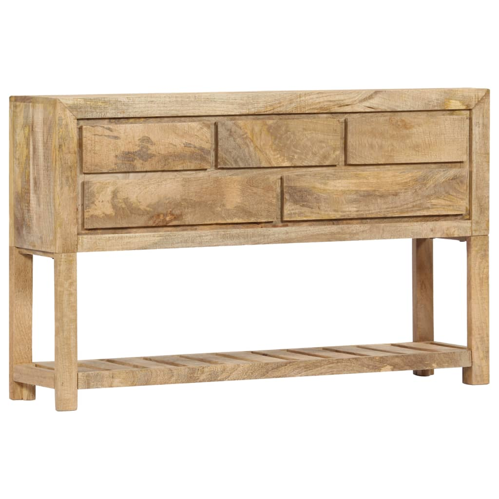 vidaXL Sideboard 47.2"x11.8"x29.5" Solid Mango Wood