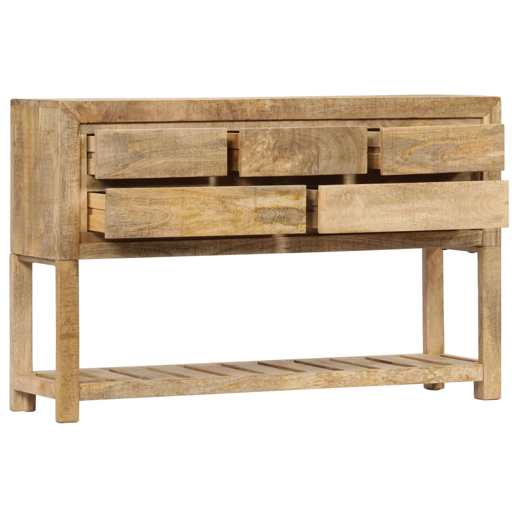 vidaXL Sideboard 47.2"x11.8"x29.5" Solid Mango Wood