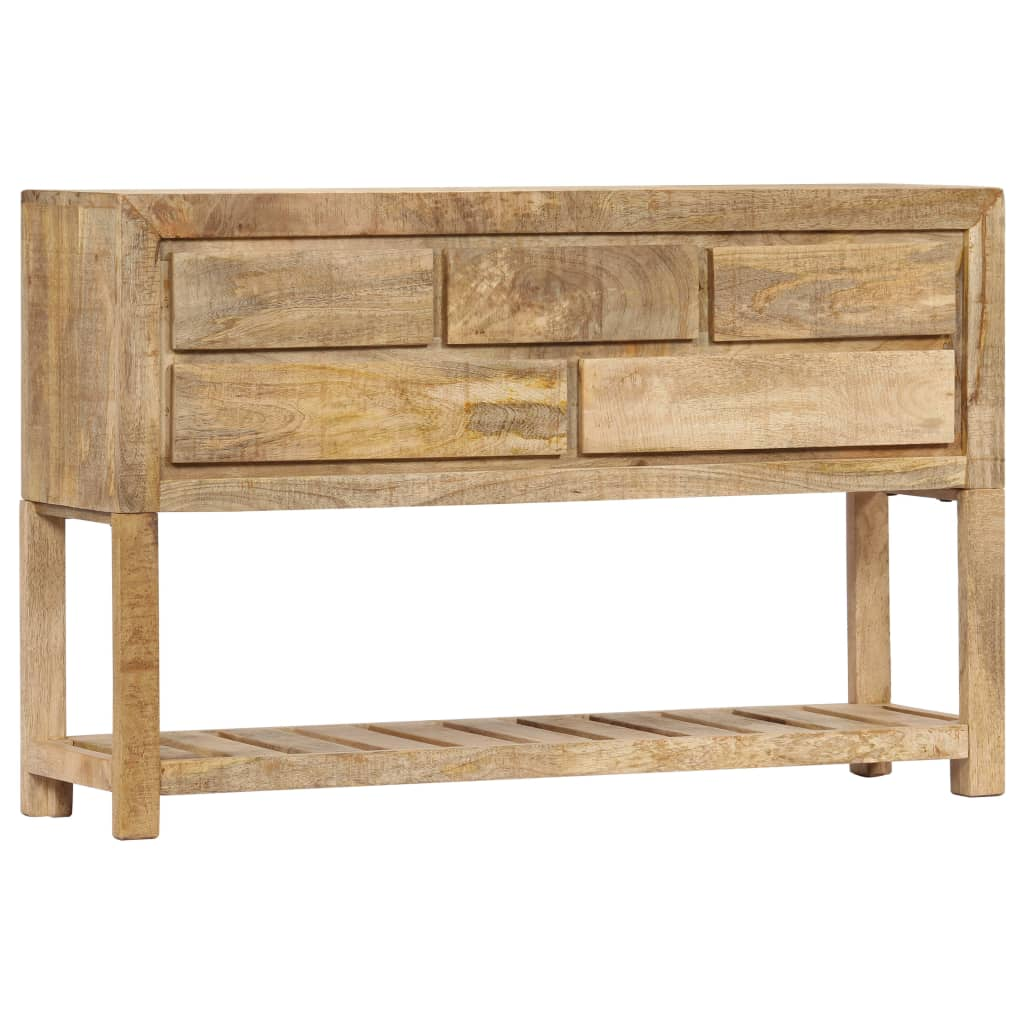 vidaXL Sideboard 47.2"x11.8"x29.5" Solid Mango Wood