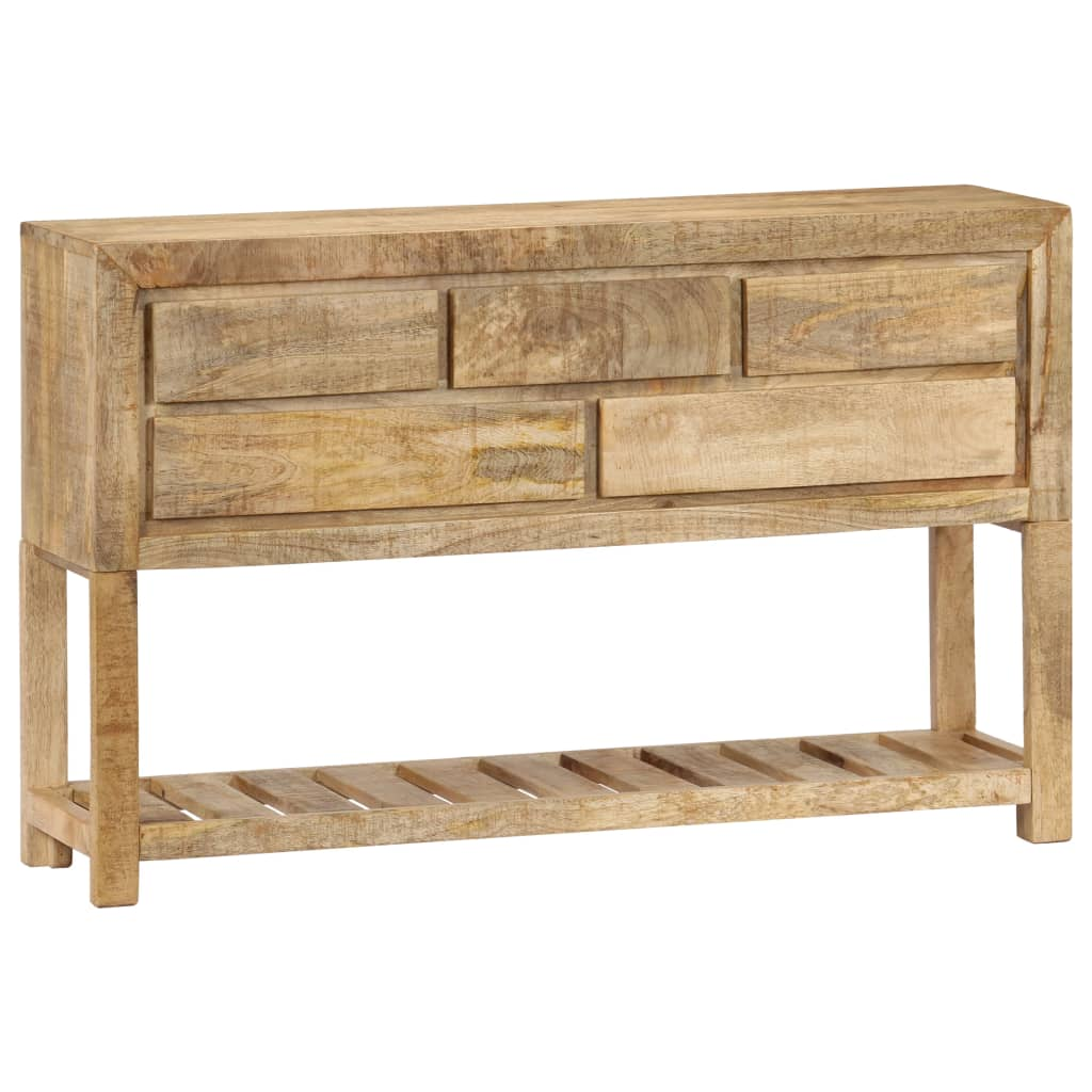 vidaXL Sideboard 47.2"x11.8"x29.5" Solid Mango Wood