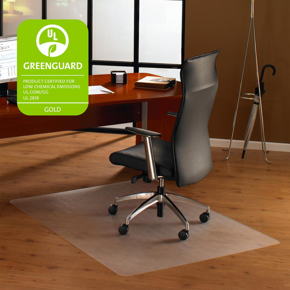 Polycarbonate Rectangular Chair Mat for Hard Floor - 35" x 47"