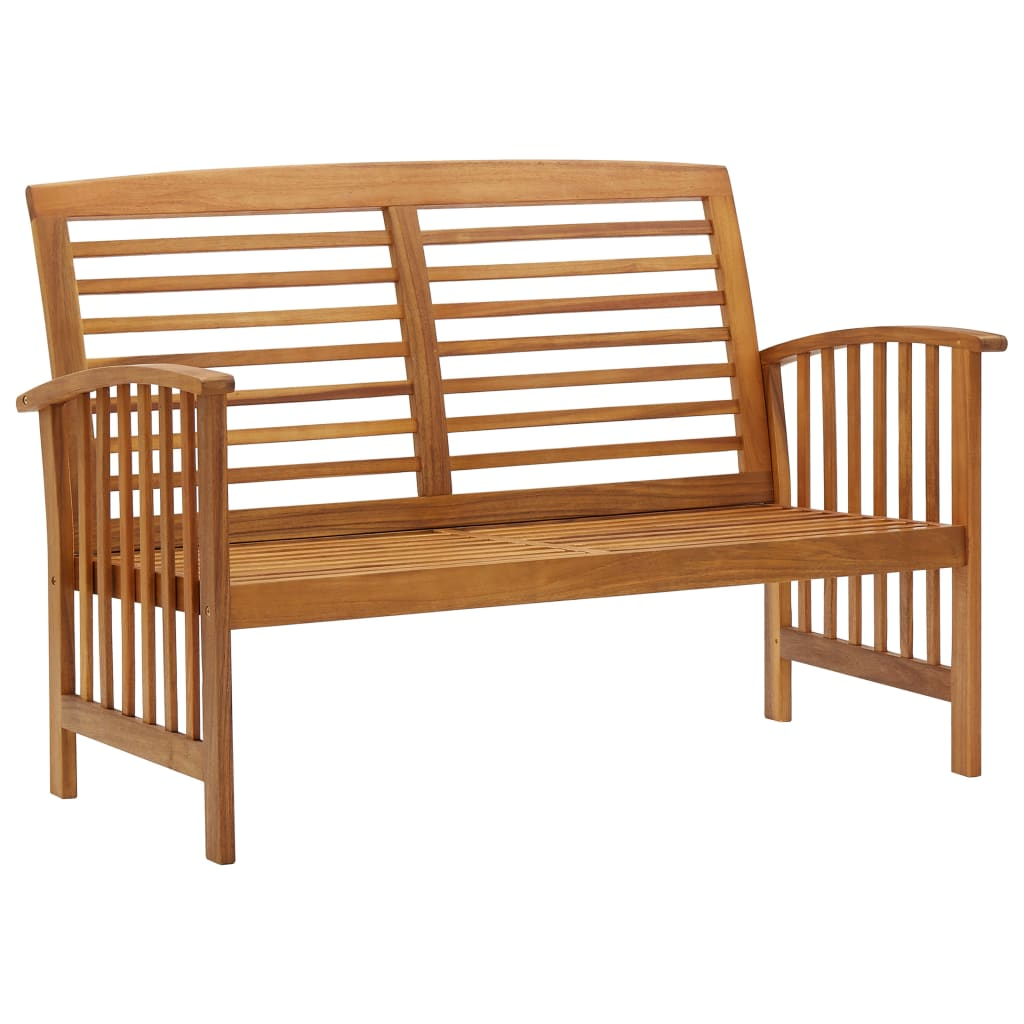 vidaXL 4 Piece Patio Lounge Set Solid Acacia Wood