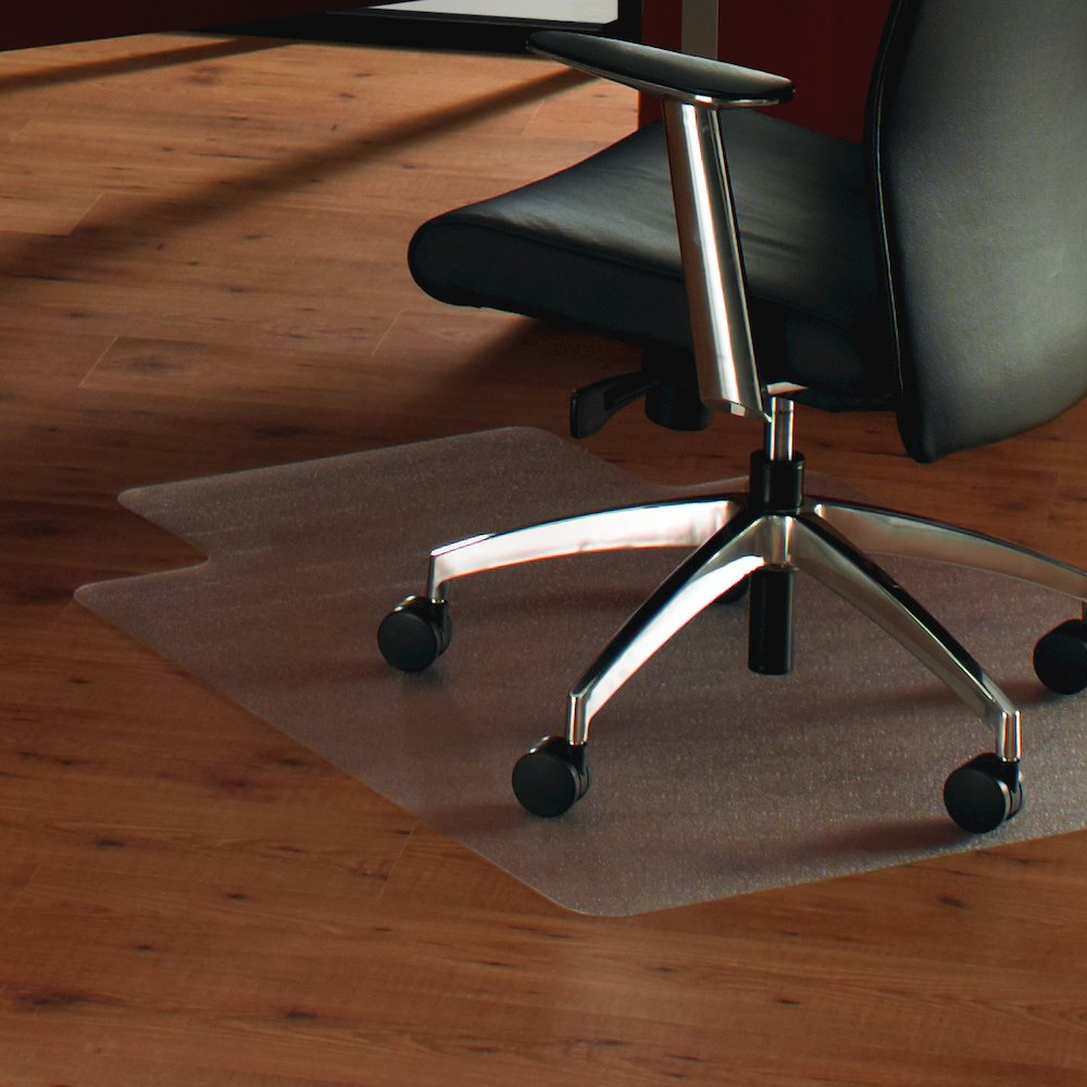 Unomat Anti-Slip Lipped Chair Mat Hard Floors and Carpet Tiles - 48" x 60"