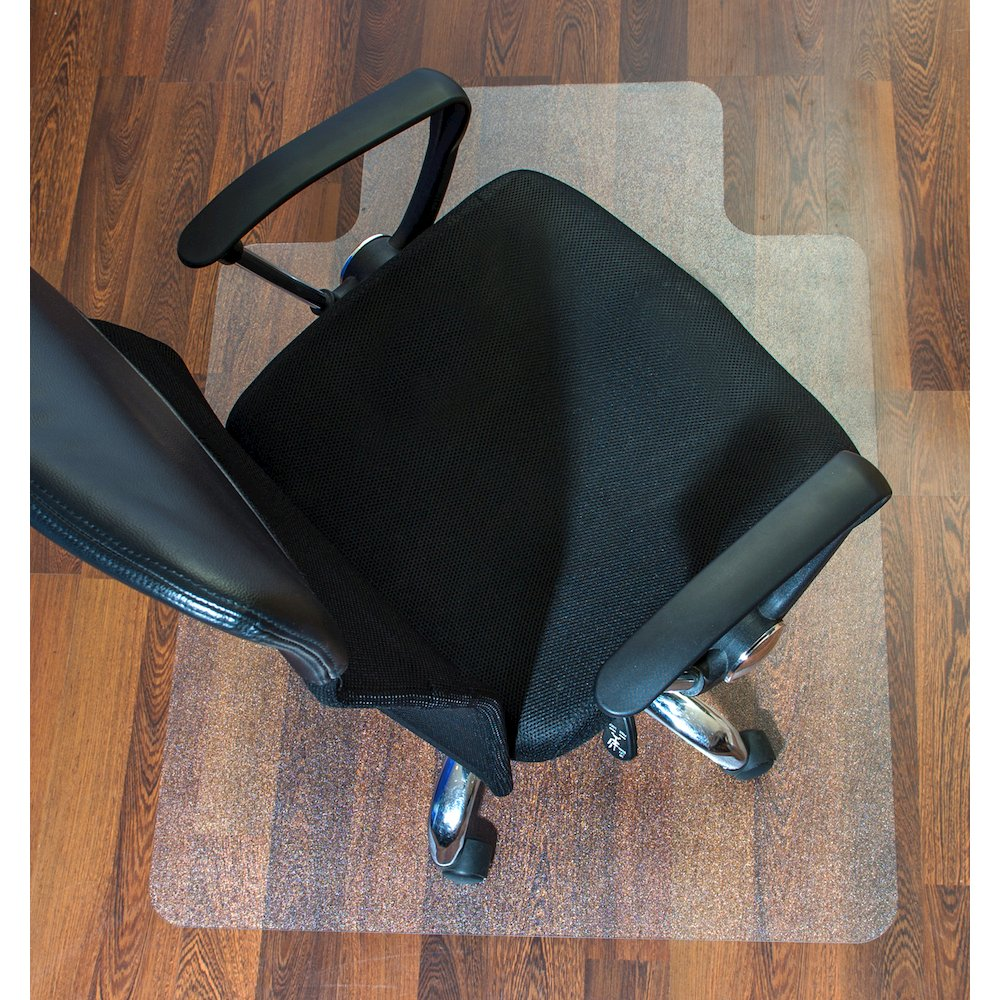 Unomat Anti-Slip Lipped Chair Mat Hard Floors and Carpet Tiles - 48" x 60"