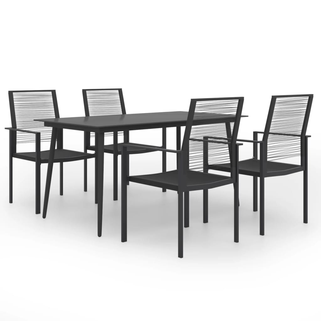 vidaXL 5 Piece Patio Dining Set