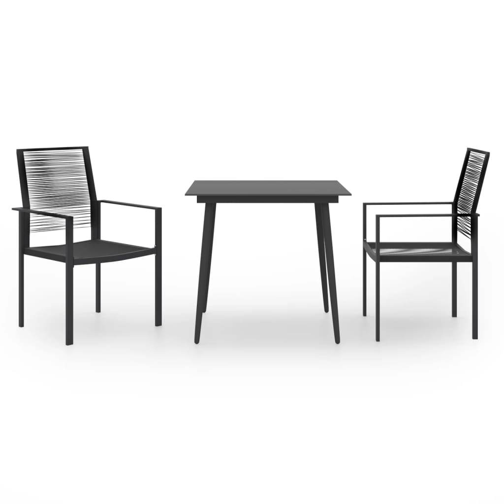 vidaXL 3 Piece Patio Dining Set