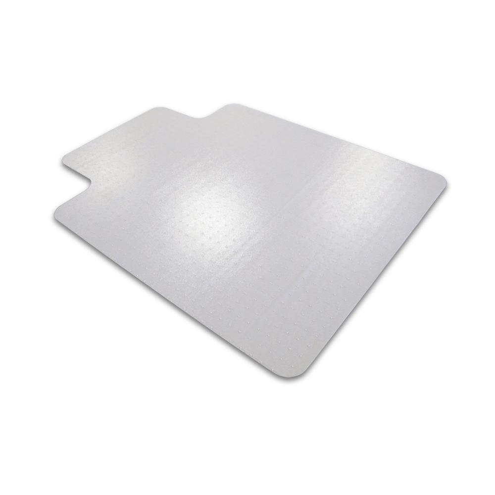 Enhanced Polymer Lipped Chair Mat for Carpets up to 3/8" - 48" x 51"