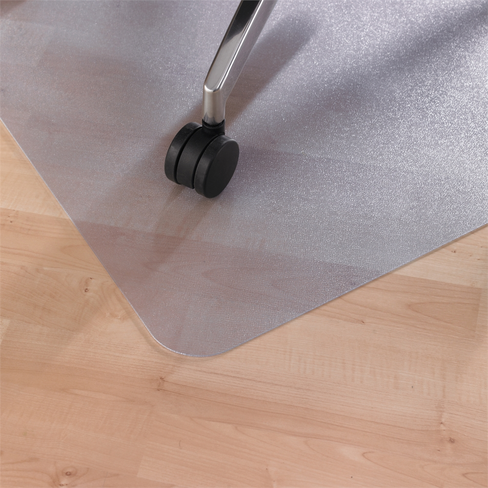 Enhanced Polymer Rectangular Chair Mat for Hard Floors - 48" x 60"