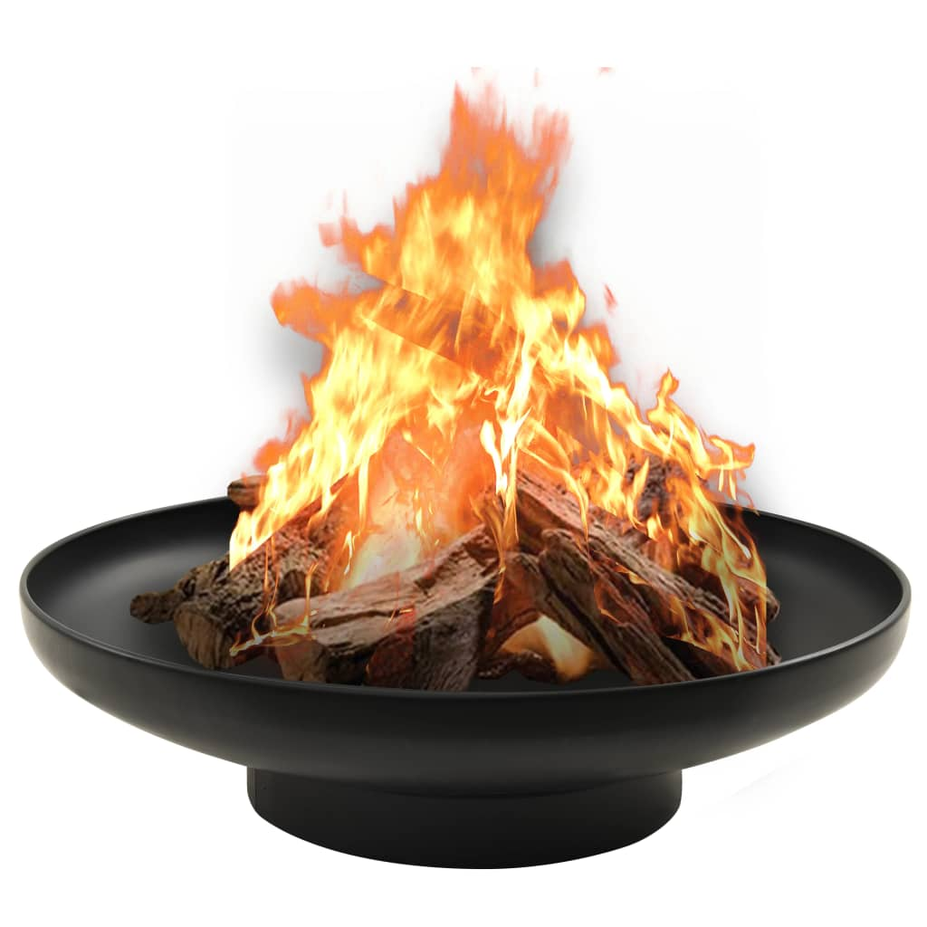 vidaXL Fire Pit 22.4" Steel