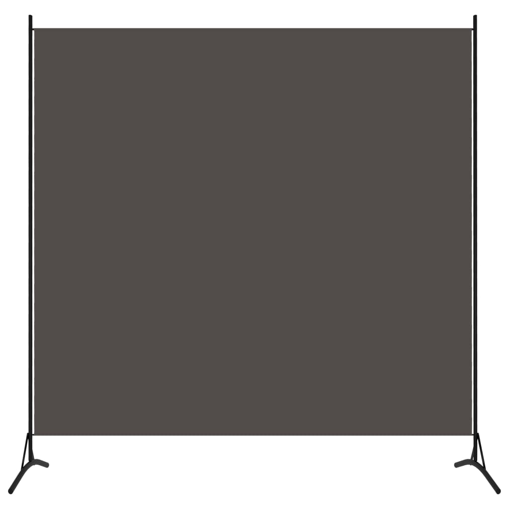 vidaXL Room Divider Anthracite 68.9"x70.9" Fabric