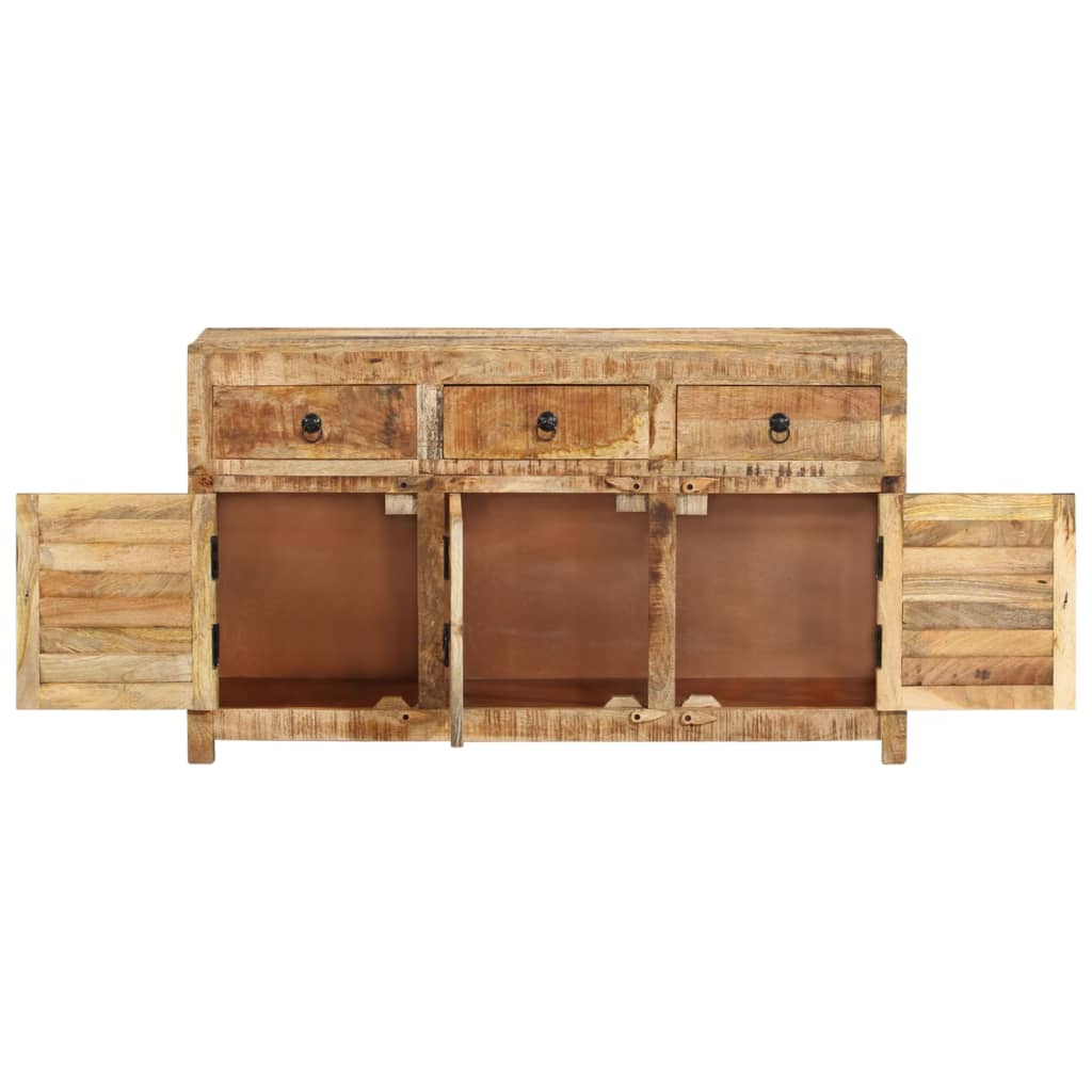 vidaXL Sideboard 43.3"x11.8"x25.6" Solid Wood Mango