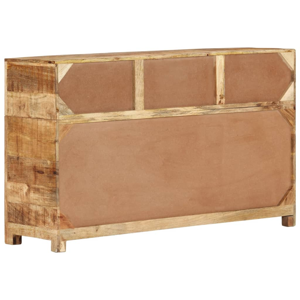 vidaXL Sideboard 43.3"x11.8"x25.6" Solid Wood Mango