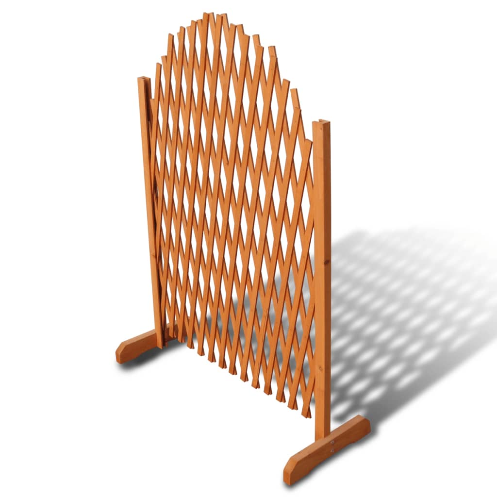 vidaXL Trellis Fence Solid Wood 70.9"x39.4"