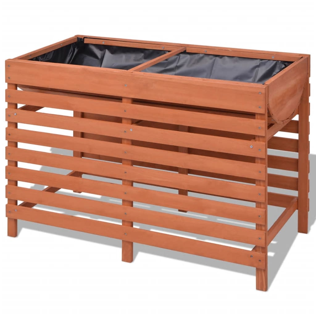 vidaXL Planter 39.3"x19.6"x27.9" Wood