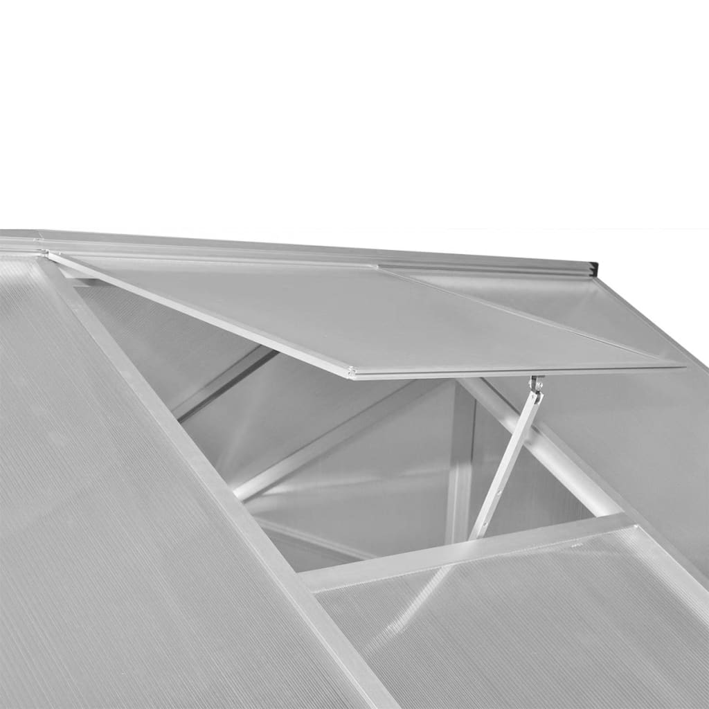 vidaXL Greenhouse Reinforced Aluminum 113.3 ft²