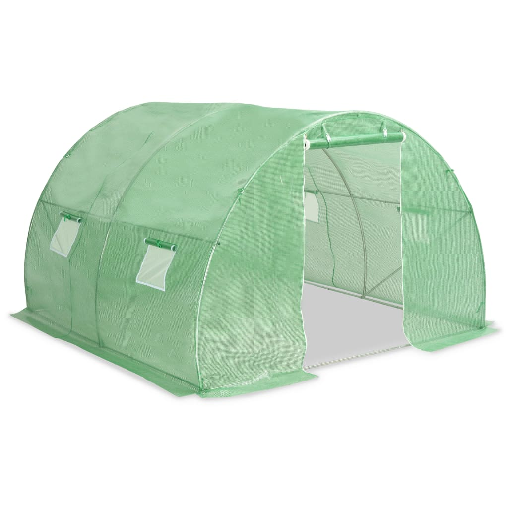 vidaXL Greenhouse 96.9 ft² 118.1"x118.1"x78.7"