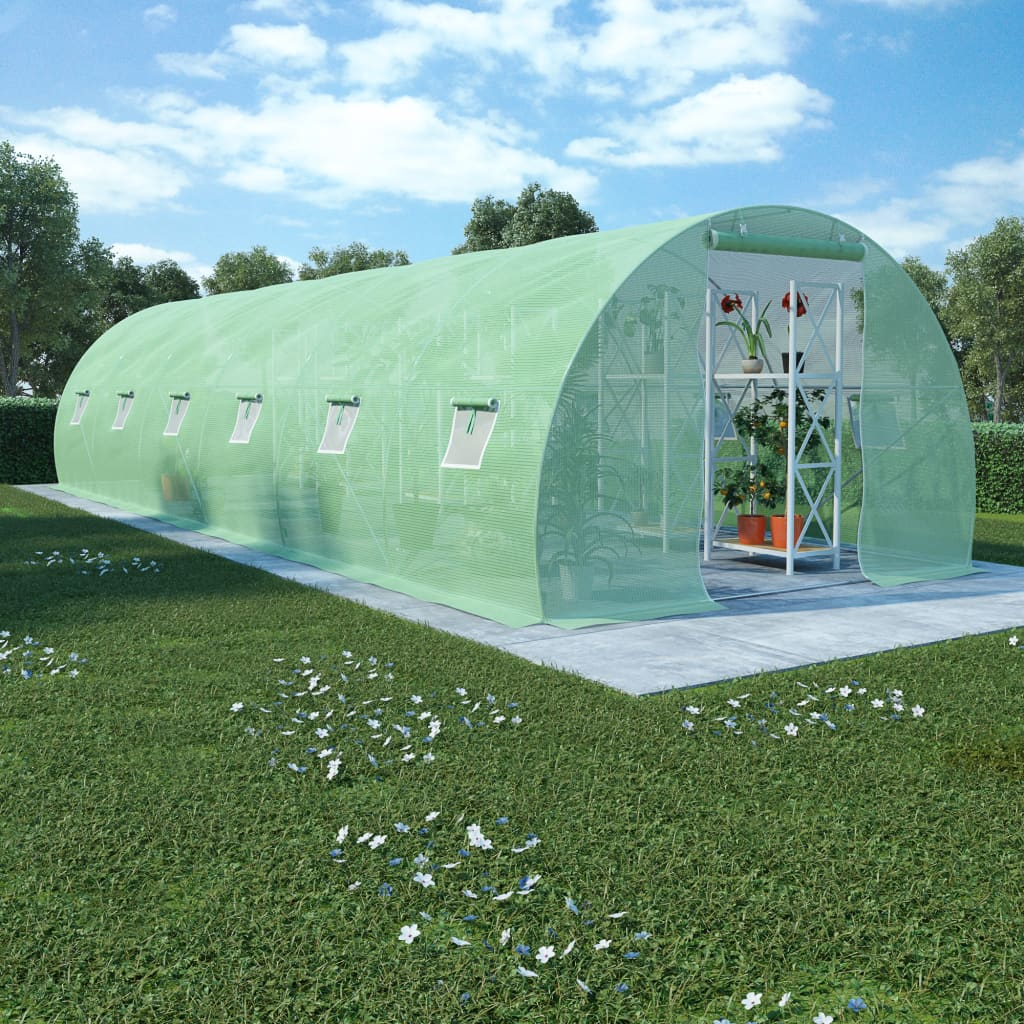 vidaXL Greenhouse 290.6 ft² 354.3"x118.1"x78.7"