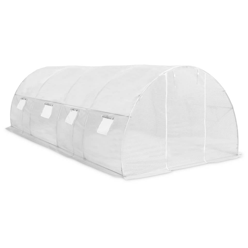 vidaXL Greenhouse 193.8 ft² 236.2"x118.1"x78.7"