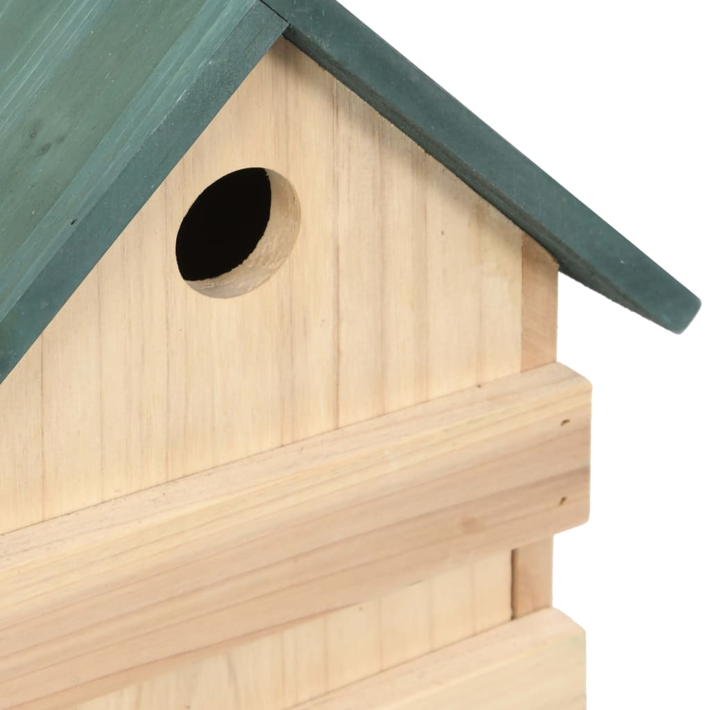 vidaXL Bird Houses 4 pcs 9.1"x7.5"x13" Firwood