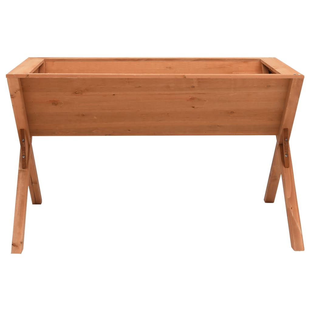 vidaXL Planter 35.4"x21.7"x22" Firwood