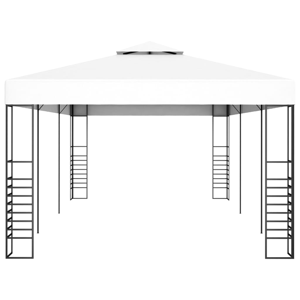 vidaXL Gazebo Marquee 236.2"x118.1" White