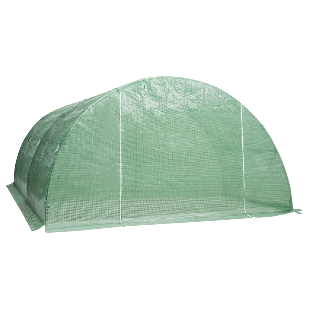 vidaXL Greenhouse 172.2 ft² 13.1'x13.1'x6.6'