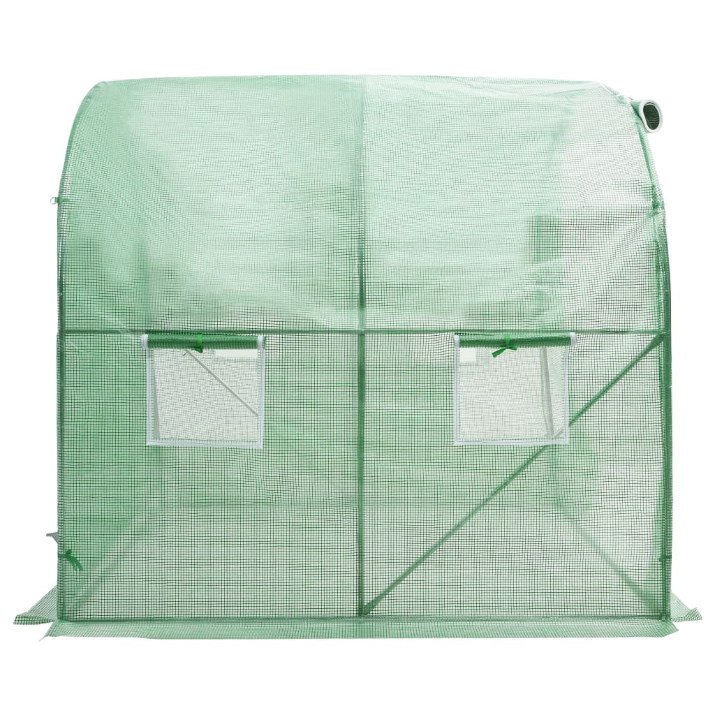 vidaXL Greenhouse 43.1 ft² 6.6'x6.6'x6.6'