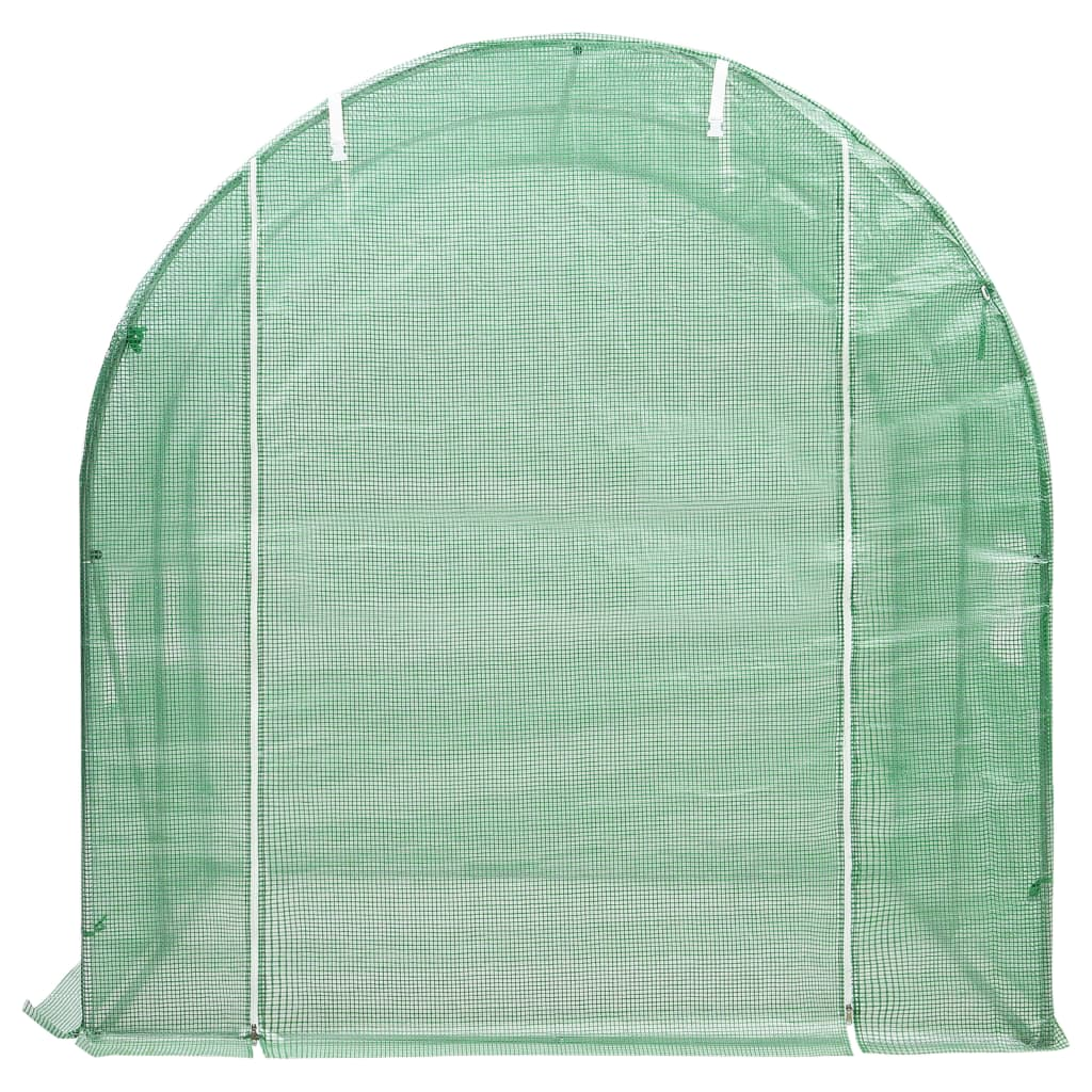 vidaXL Greenhouse 43.1 ft² 6.6'x6.6'x6.6'