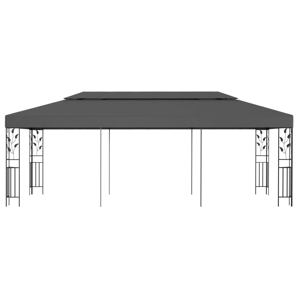 vidaXL Gazebo 9.8'x19.6' Anthracite