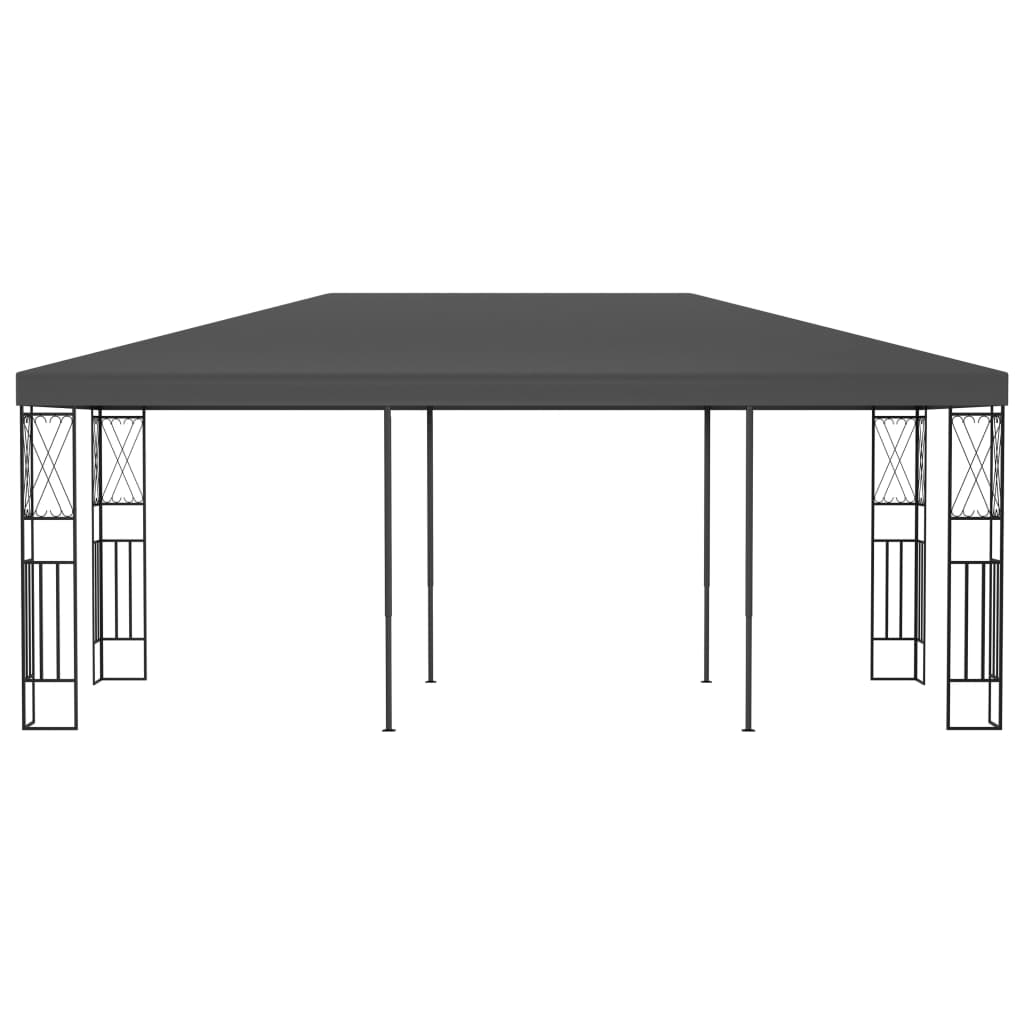 vidaXL Gazebo 9.8'x19.6' Anthracite Fabric