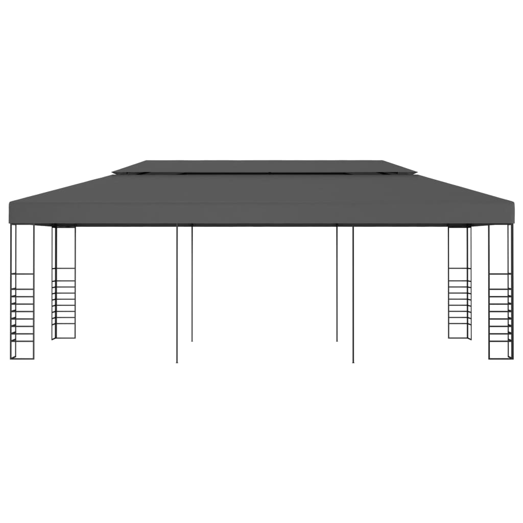 vidaXL Gazebo Marquee 118.1"x236.2" Anthracite