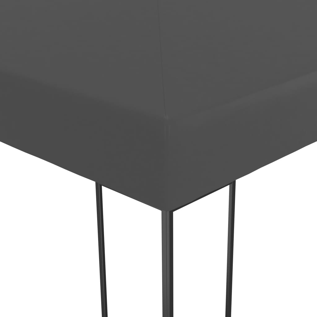 vidaXL Gazebo Marquee 118.1"x236.2" Anthracite